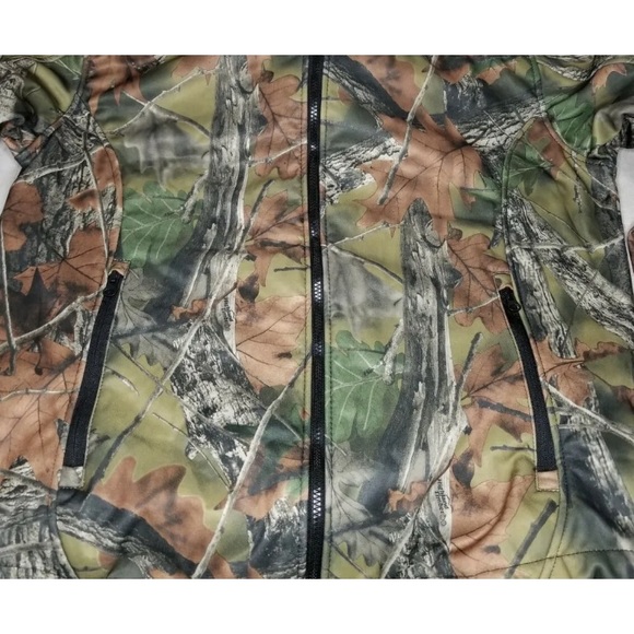 Trail Crest Camo Hunting Jacket Long Sleeve Womens Size X-Large - Picture 5 of 11
